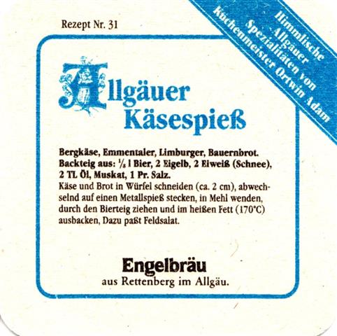 rettenberg oa-by engel rezept I 8b (quad180-31 ksespie-schwarzblau)
